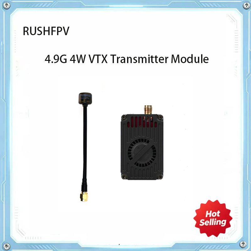 Vtx Video Transmitter - RUSHFPV 4.9GHz 4W VTX FPV Video