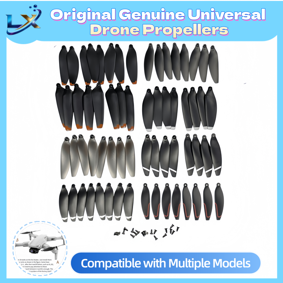 Drone Rc Accessories - 2SET 16PCS Original General-purpose Drone Blades,