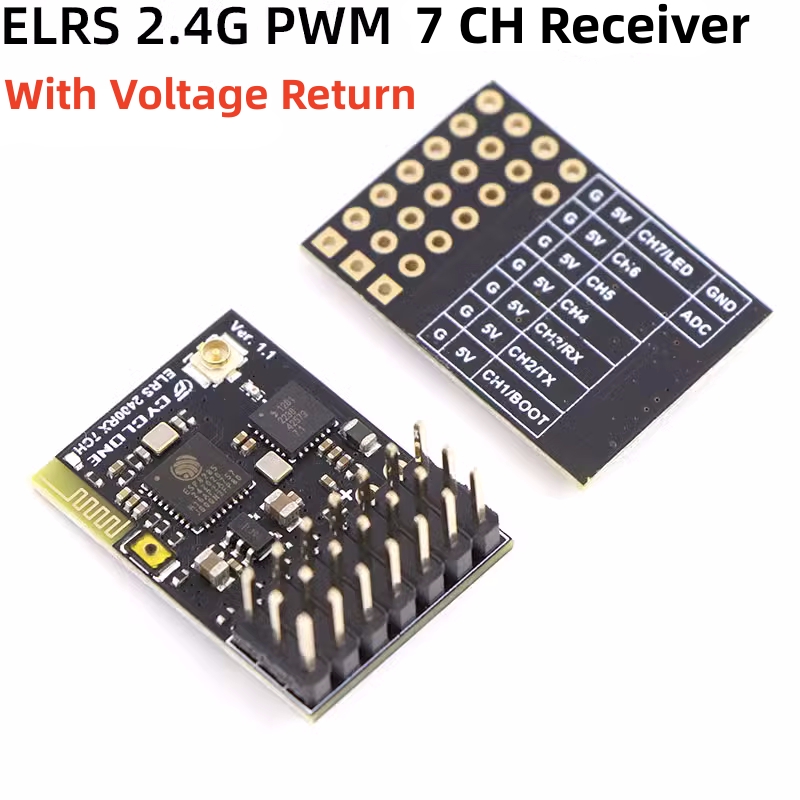 Receiver Rc Drone - ELRS 2.4G PWM 7CH 6CH CRSF