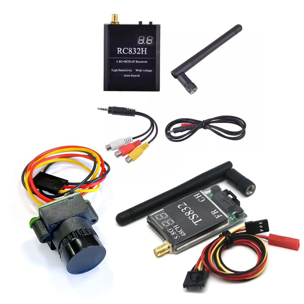 Telemetry Module Rc - TS832 Receiver +RC832 +1000TVL camera 48CH