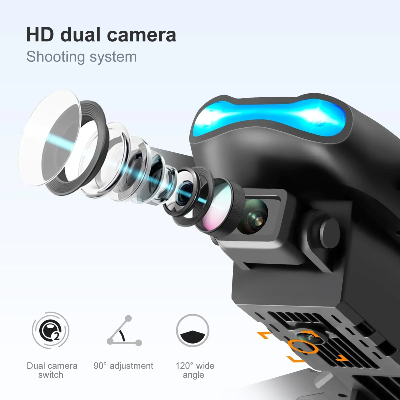 New E99 Pro HD 4K Drone Dual C - Drone Rc Foldable ulasan dan harga