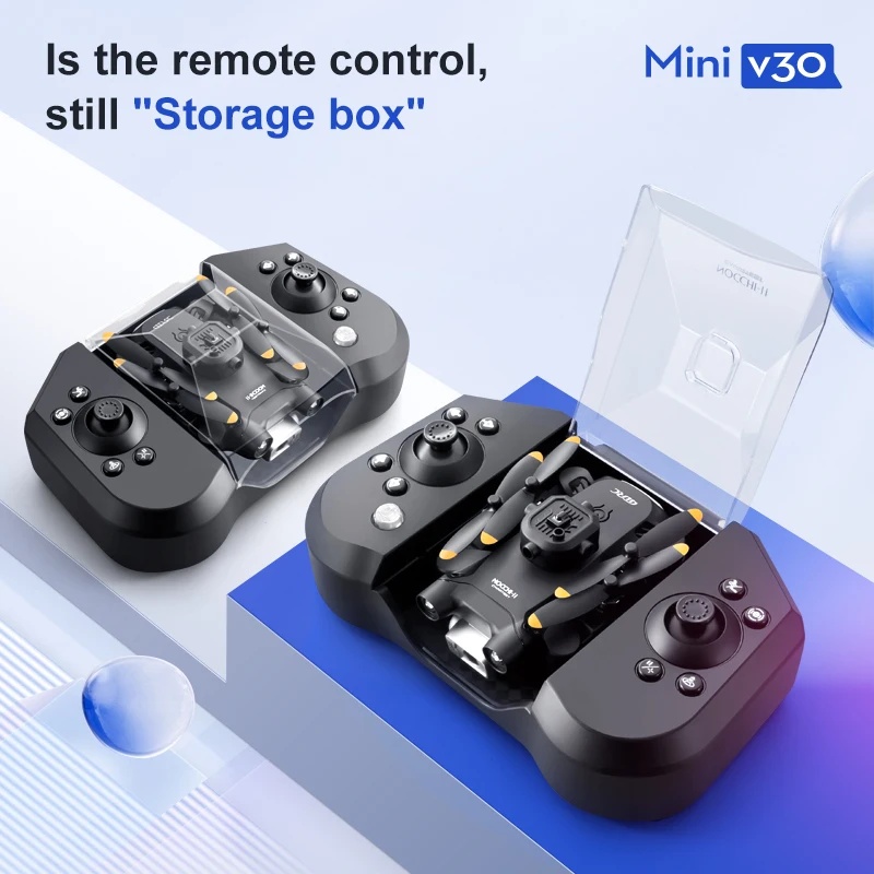 Mini V30 WiFi  With 4K HD Dual - Drone Rc Foldable ulasan dan harga