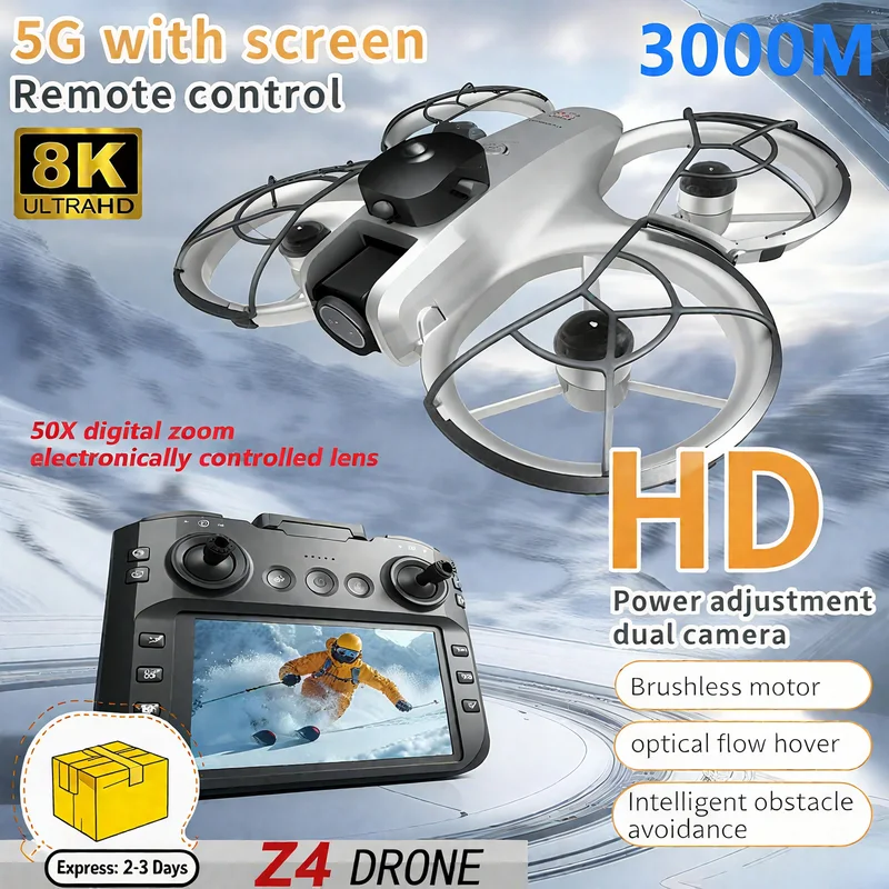 New MINI Z4 Drone 4K Professio - Drone Pro Rc Ufo ulasan dan harga