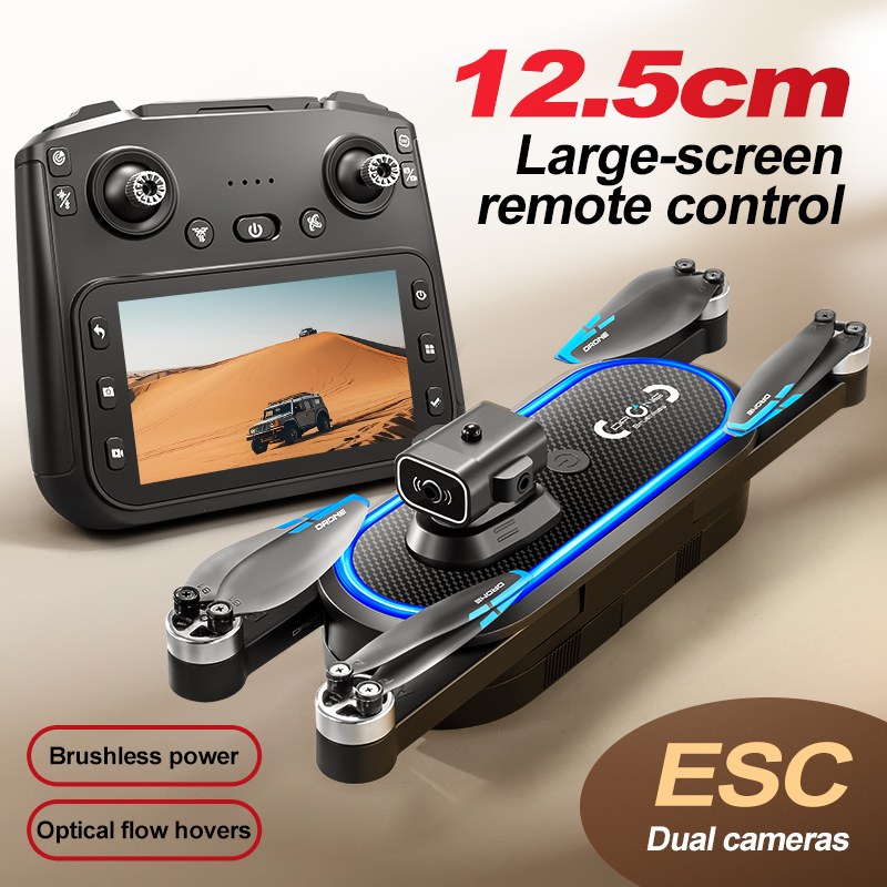 2025 S186 Drone Professional 4 - Drone Rc Foldable ulasan dan harga