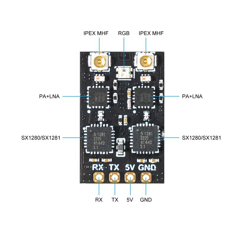 BETAFPV ELRS Receiver 915MHz F - Drone Carrera Rc ulasan dan harga