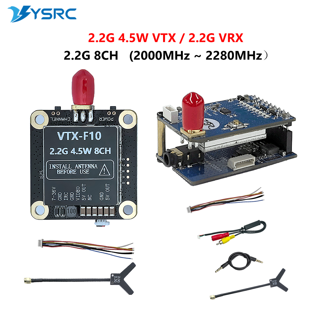 2.0-2.2G 4.5W VTX 8CH FPV Vide - Vtx Video Transmitter ulasan dan harga