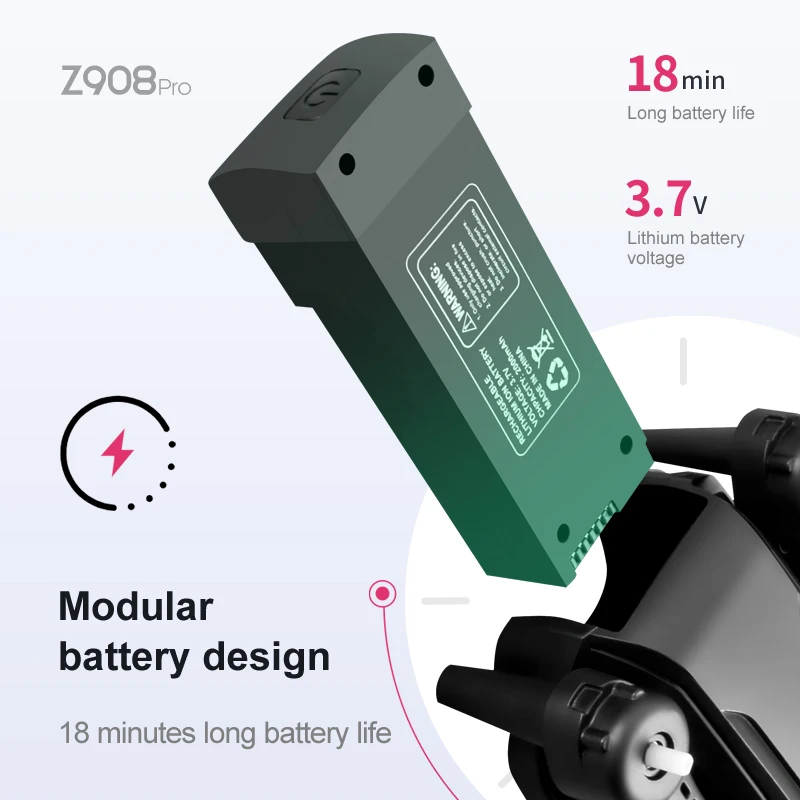 Z908 Pro Max Dron Battery 3.7V - Drone Rc Accessories ulasan dan harga