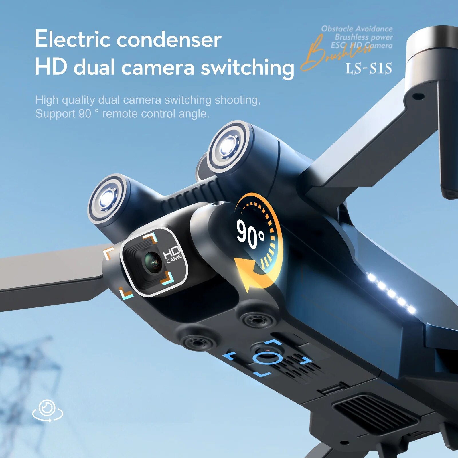 S1S Drone 5G Wifi 4K Professio - Drone S1S Rc Quadcopter ulasan dan harga