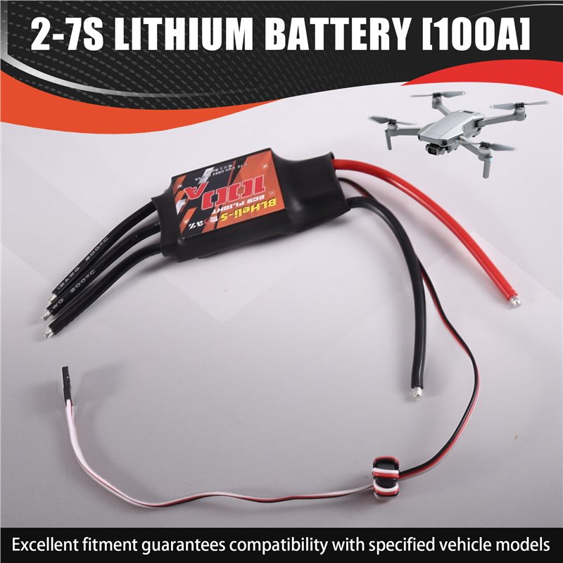 Best-RC Brushless ESC 100A Ele - Drone Rc Quadcopter Controller ulasan dan harga