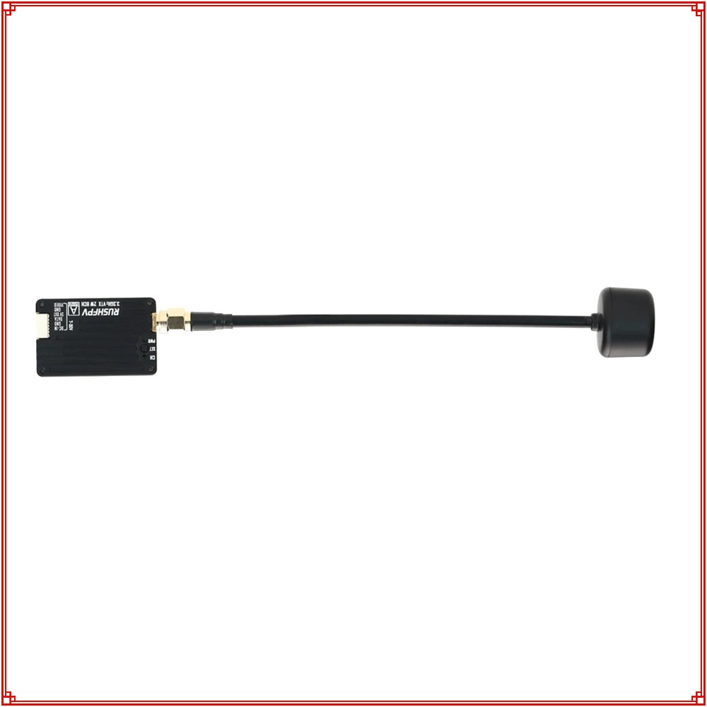 2026 New RUSHFPV 3.3G 2W VTX T - Receiver Rc Drone ulasan dan harga