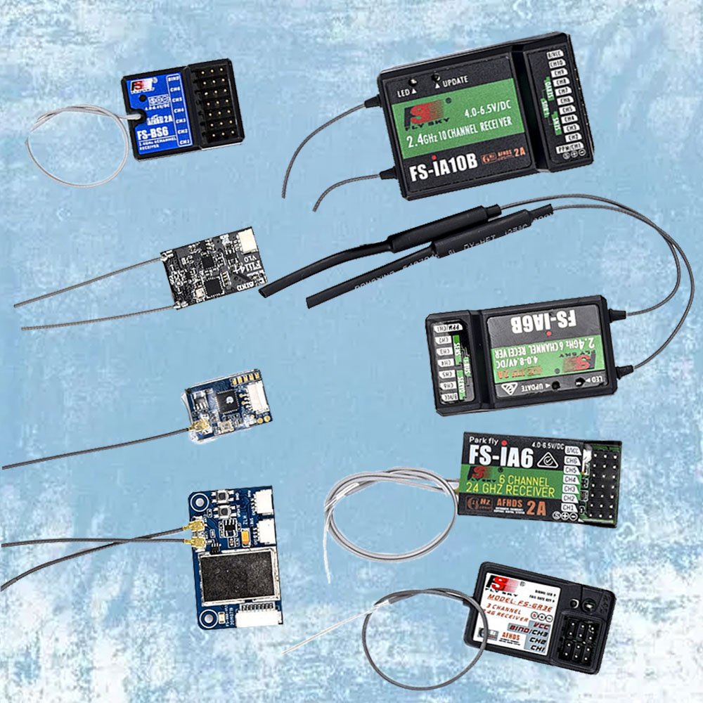 Flysky RC Receiver FS-IA6 IA6B - Receiver Rc Drone ulasan dan harga