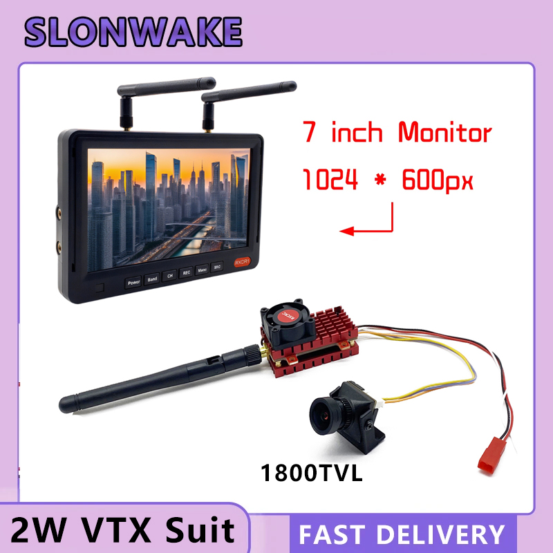 SLONWAKE 5.8G 2W VTX FPV 1800T - Telemetry Module Rc ulasan dan harga