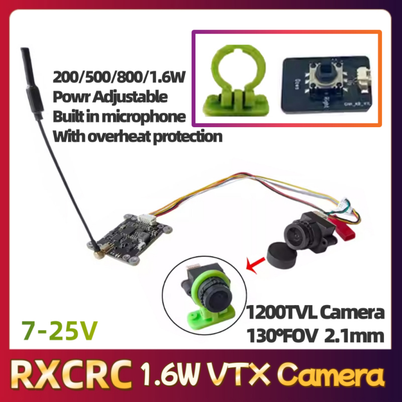 RXCRC 5.8G Module 48CH 1.6W VT - Receiver Rc Drone ulasan dan harga