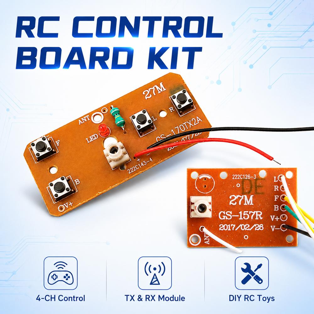 4CH RC Remote Control Circuit  - Telemetry Module Rc ulasan dan harga