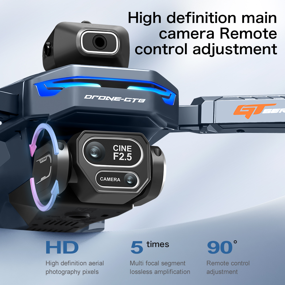 NEW GT8 HD RC Drone 4K Profess - Drone Rc Foldable ulasan dan harga