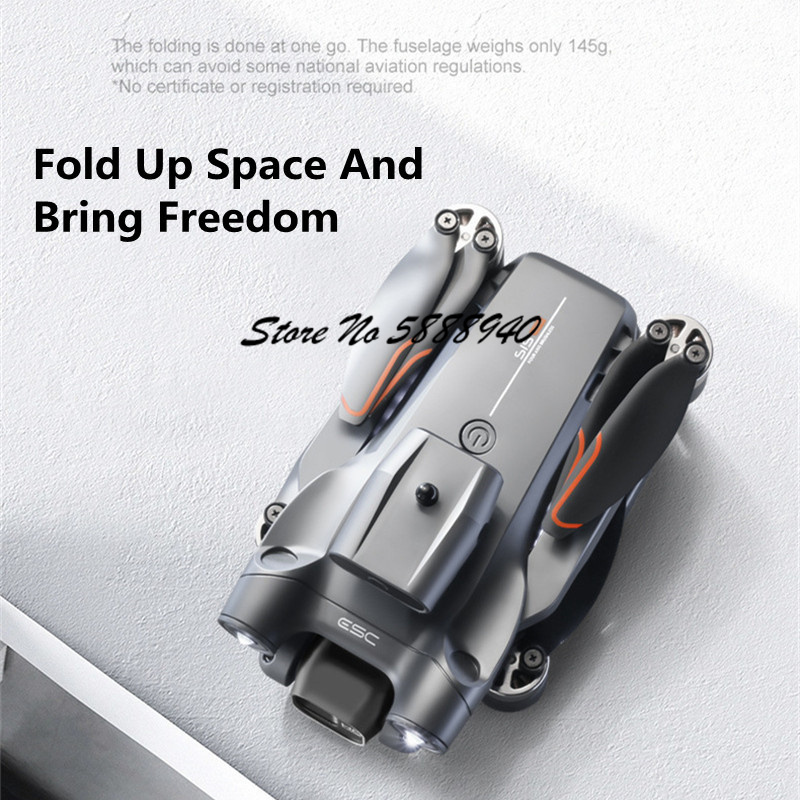 6K Optical Flow Brushless Fold - Drone S1S Rc Quadcopter ulasan dan harga