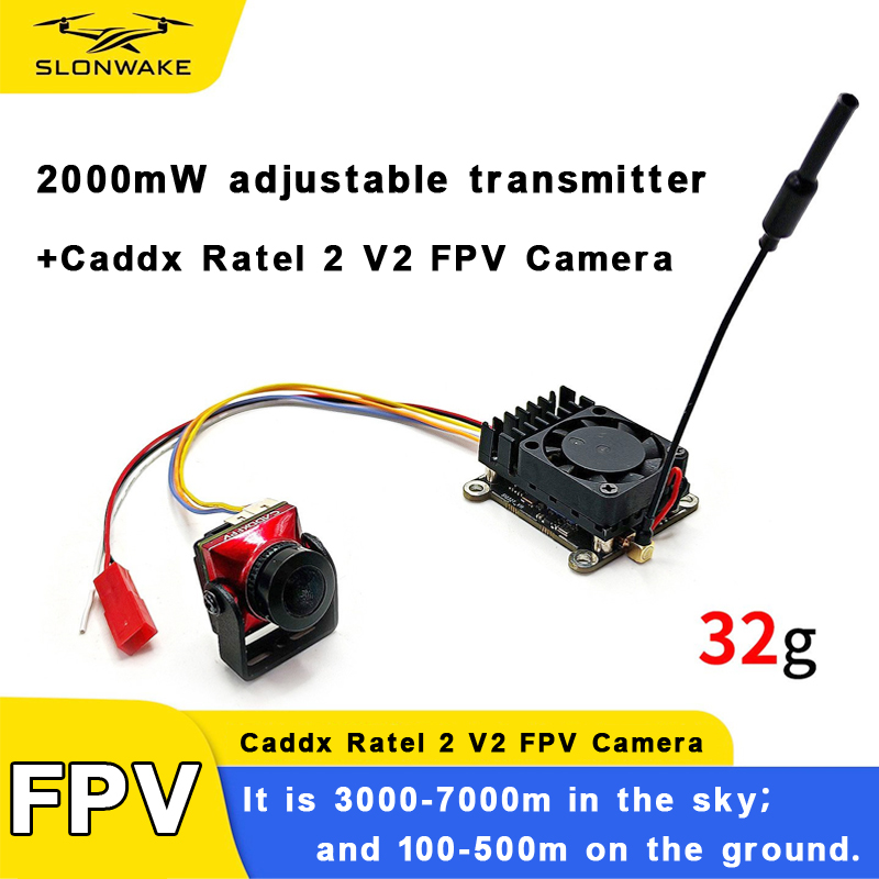 Long Range 5.8Ghz 2W FPV Wirel - Caddx Fpv Camera ulasan dan harga