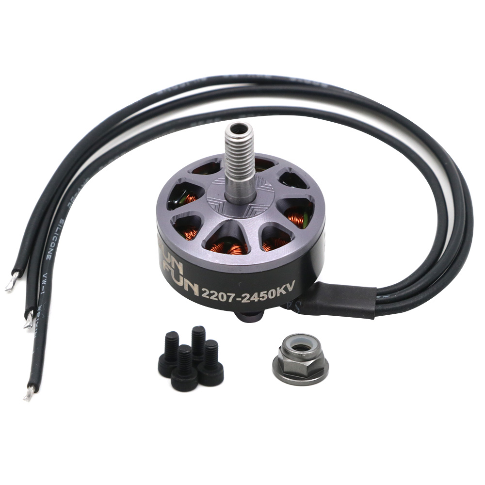 1/4pcs Set Sun Fun 2207 Brushl - Drone Carrera Rc ulasan dan harga