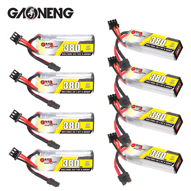 GNB 2S 7.6V 380mAh 90C/180C Li - Drone Carrera Rc ulasan dan harga