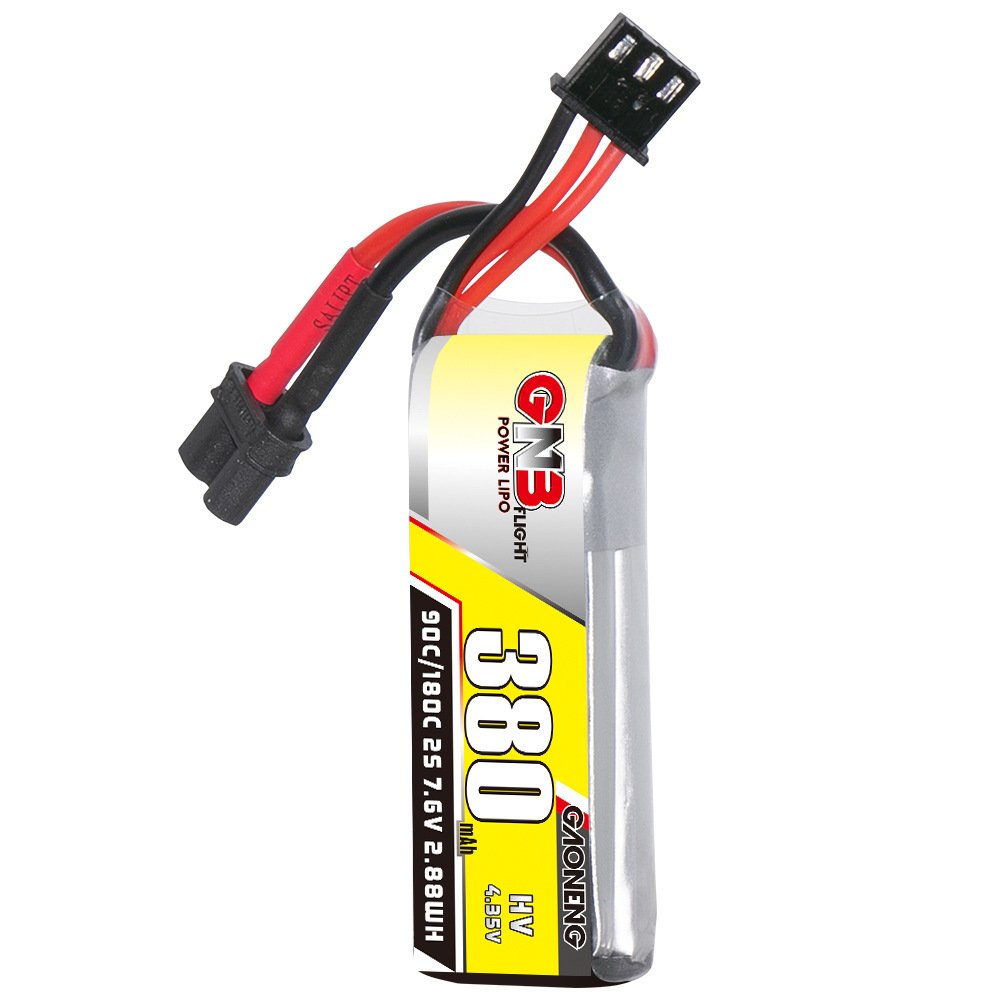 GNB 2S 7.6V 380mAh 90C/180C Li - Drone Carrera Rc ulasan dan harga