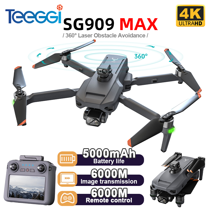 Teeggi SG909 MAX GPS Drone Wit - Drone Rc Foldable ulasan dan harga
