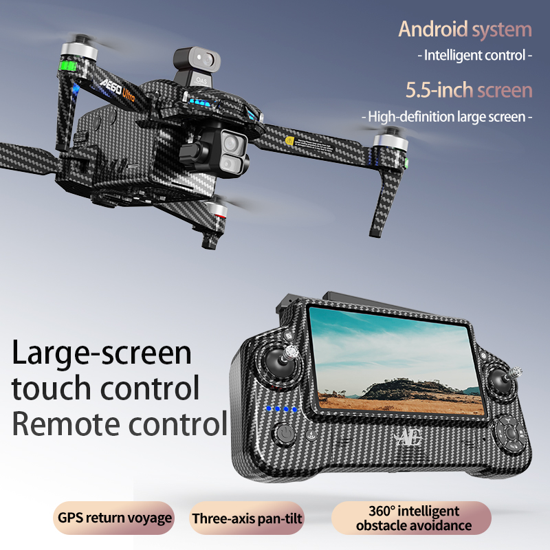 AE60 GPS Drone Professional 8K - Drone Rc Cable ulasan dan harga