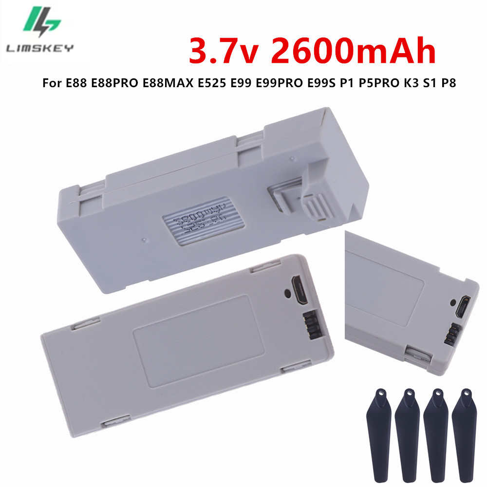 Original E88 Drone Battery For - Drone S1S Rc Quadcopter ulasan dan harga