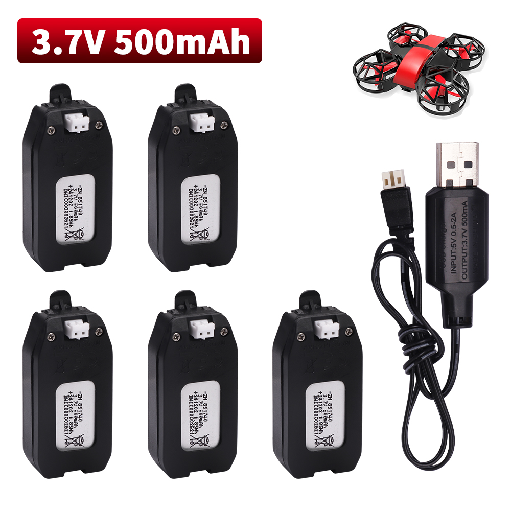 3.7V 500mAh Lithium Battery Fo - Drone Rc Accessories ulasan dan harga