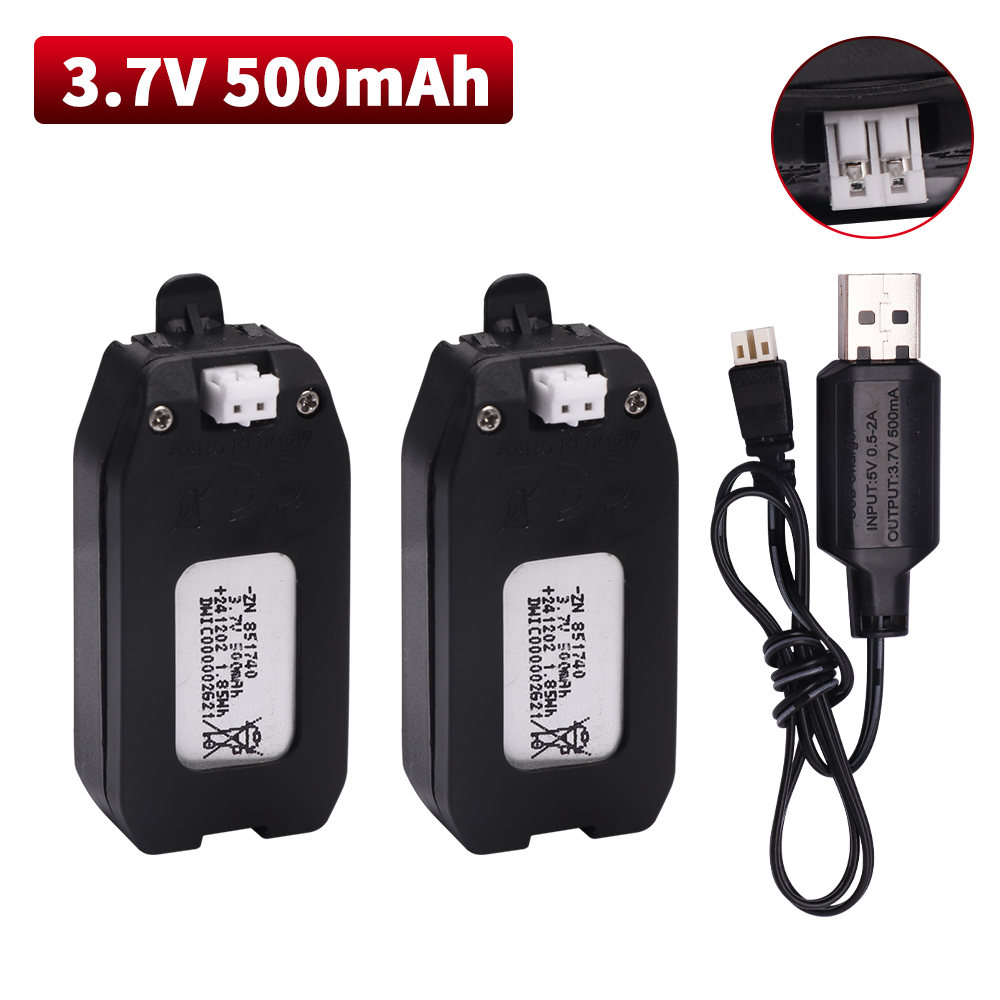 3.7V 500mAh Lithium Battery Fo - Drone Rc Accessories ulasan dan harga