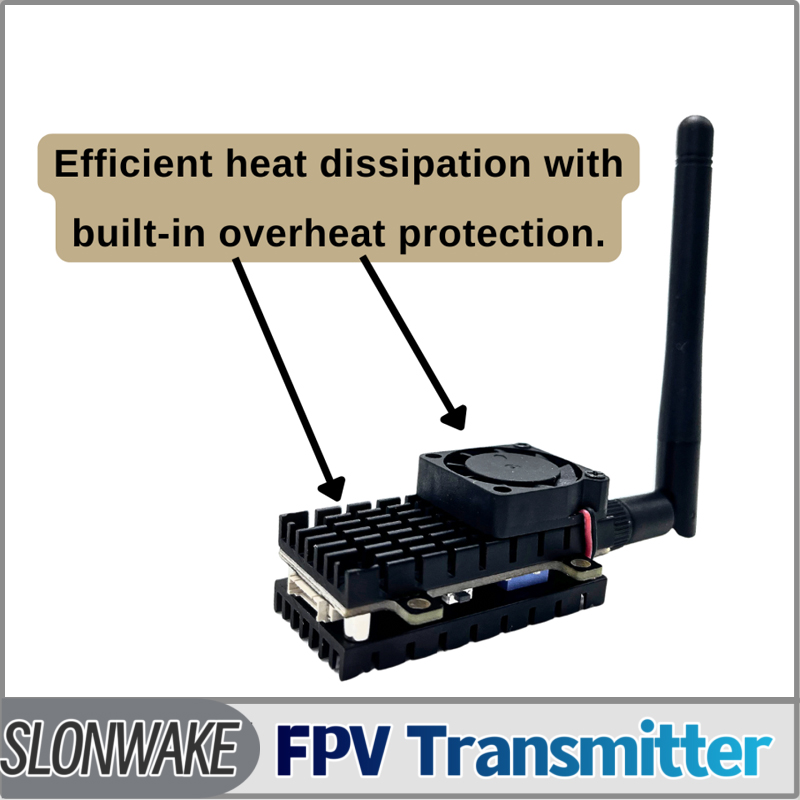 SLONWAKE 5.8G 3000mW Simulatio - Vtx Video Transmitter ulasan dan harga