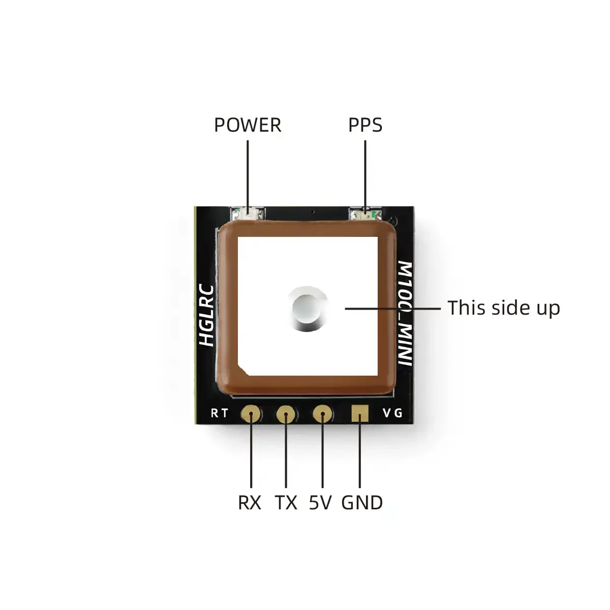 HGLRC M100 MINI GPS Module M10 - Drone Carrera Rc ulasan dan harga