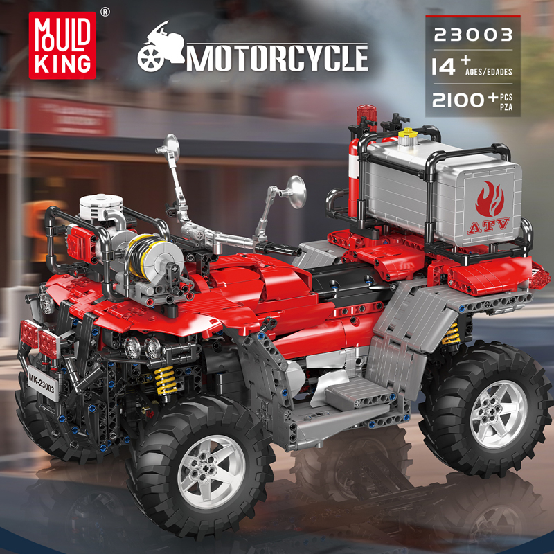 Mould King 23003 Technical Car - Drone Carrera Rc ulasan dan harga
