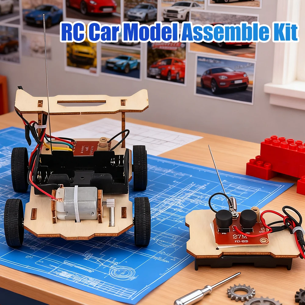 DIY RC Car Model Assemble Kit  - Drone Carrera Rc ulasan dan harga