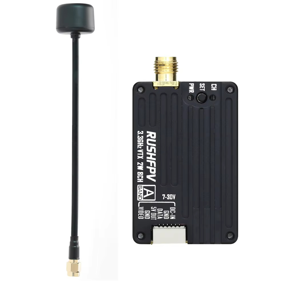 RUSHFPV 3.3G 2W VTX Transmitte - Telemetry Module Rc ulasan dan harga