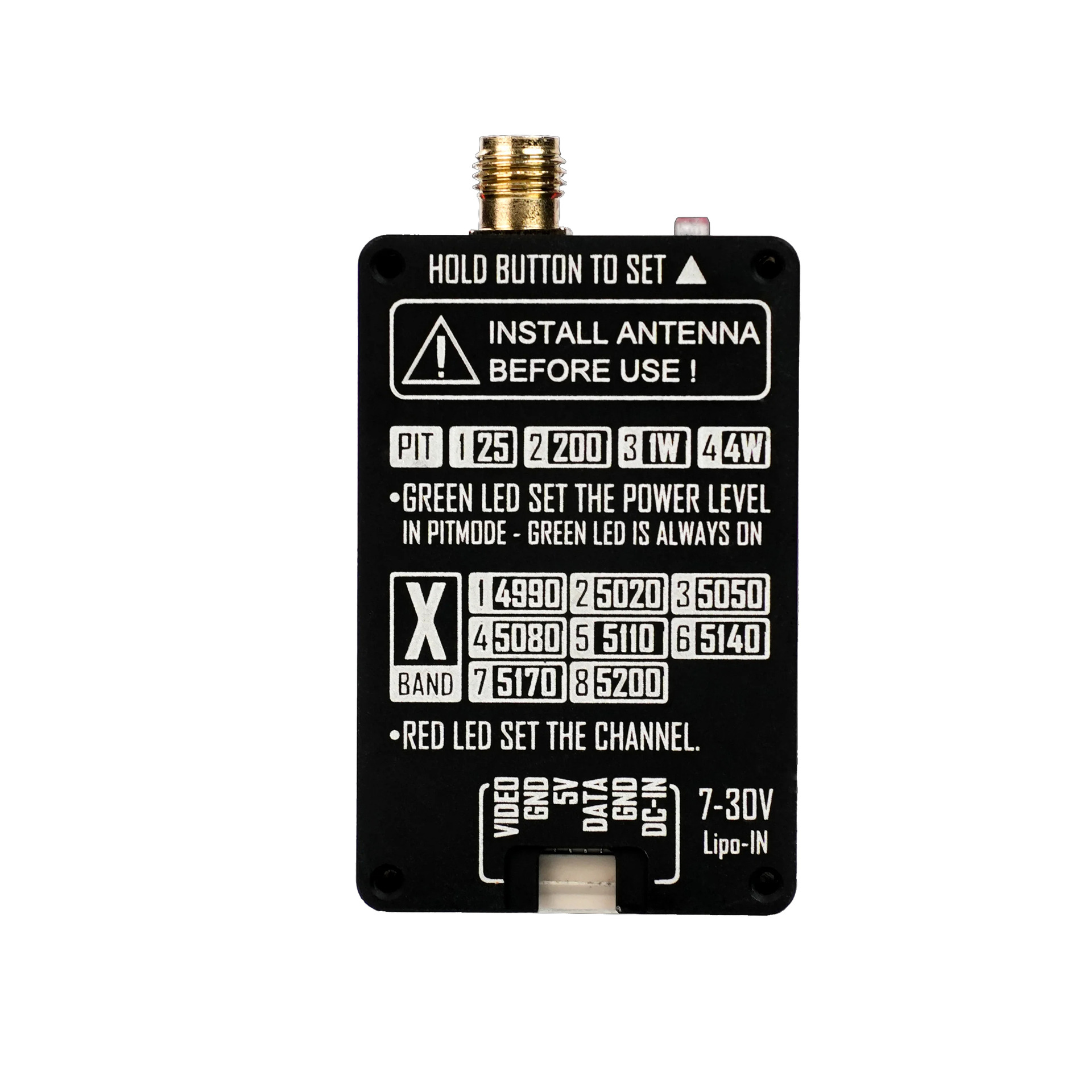 VTX RUSHFPV 4.9G 4W Video Tran - Vtx Video Transmitter ulasan dan harga